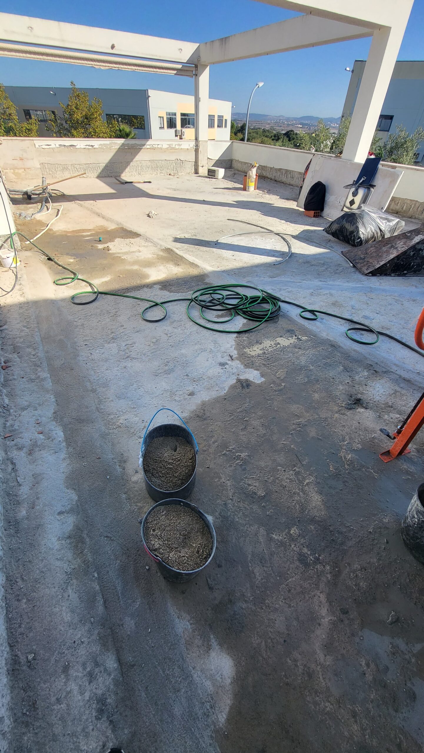 Modeling and Waterproofing of a Terrace - Ngtec