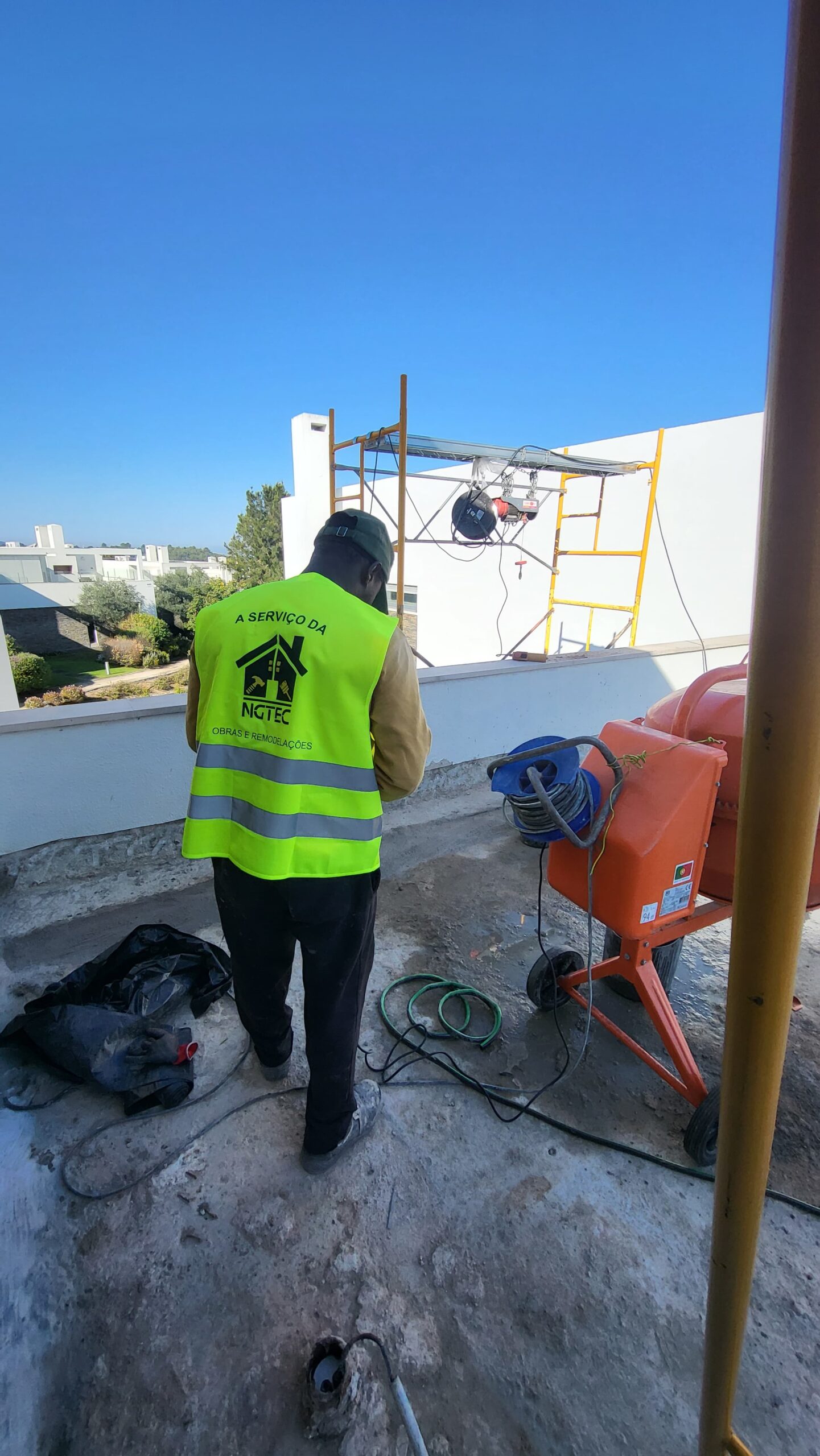 Modeling and Waterproofing of a Terrace - Ngtec